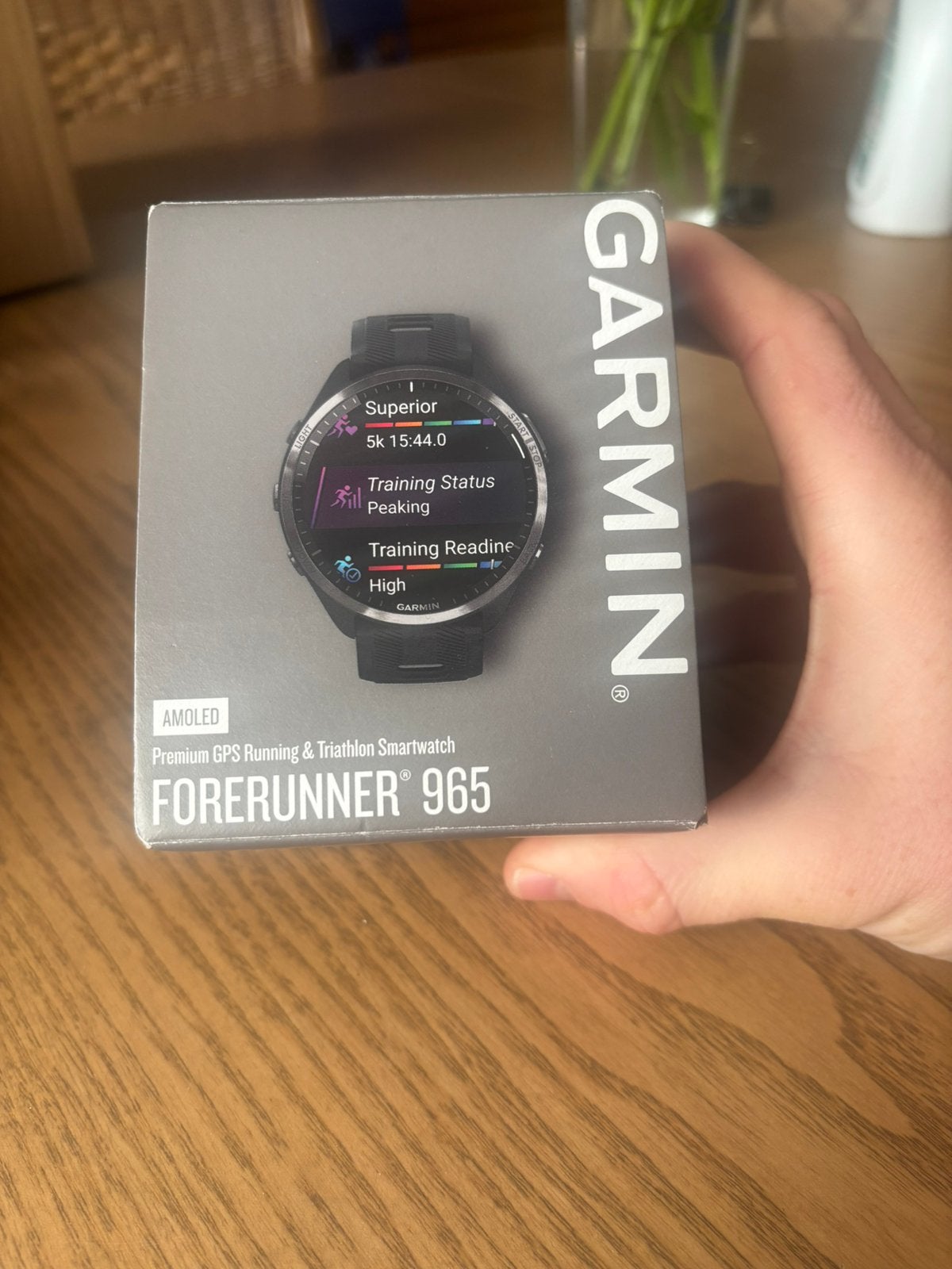 Garmin Forerunner 965, Handtassen en Accessoires, Ophalen of Verzenden, Zo goed als nieuw