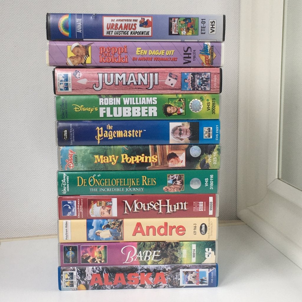 VHS Kinderfilms, Cd's en Dvd's, Ophalen of Verzenden, Zo goed als nieuw, Nederlands, VHS