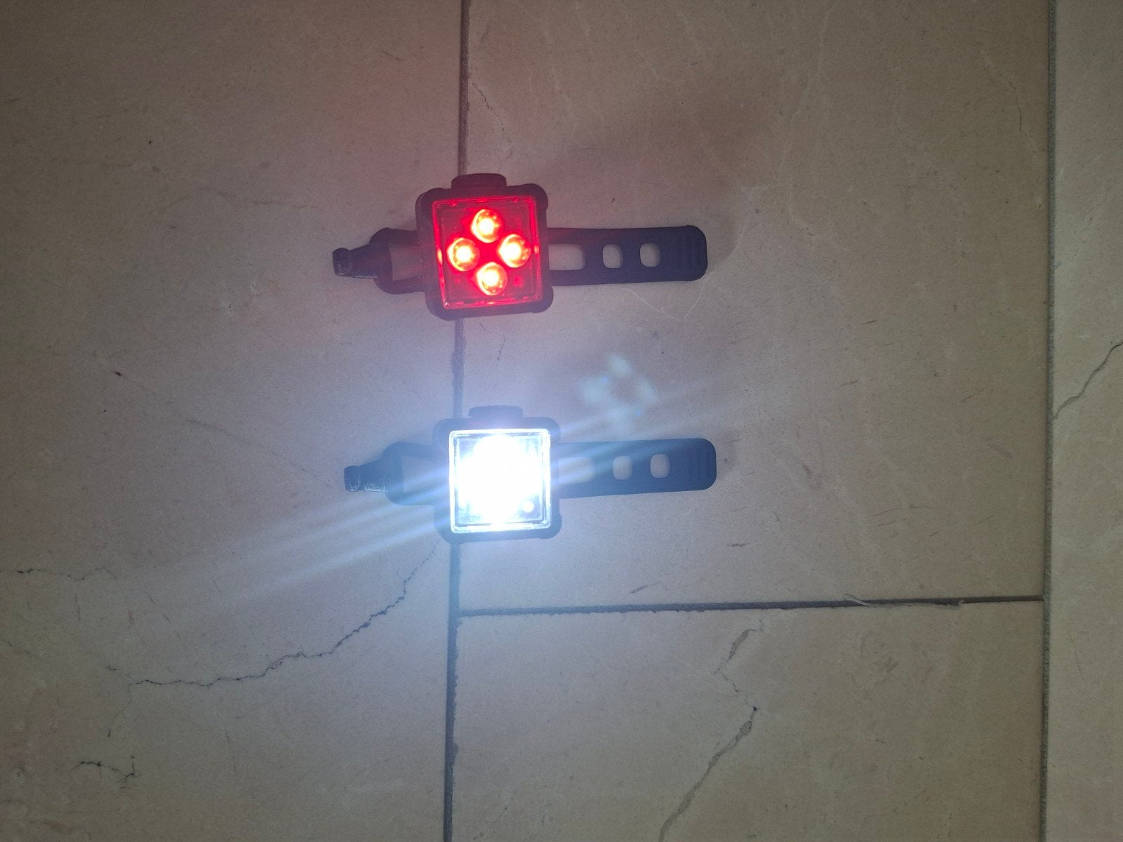 Fietsverlichting led, Ophalen