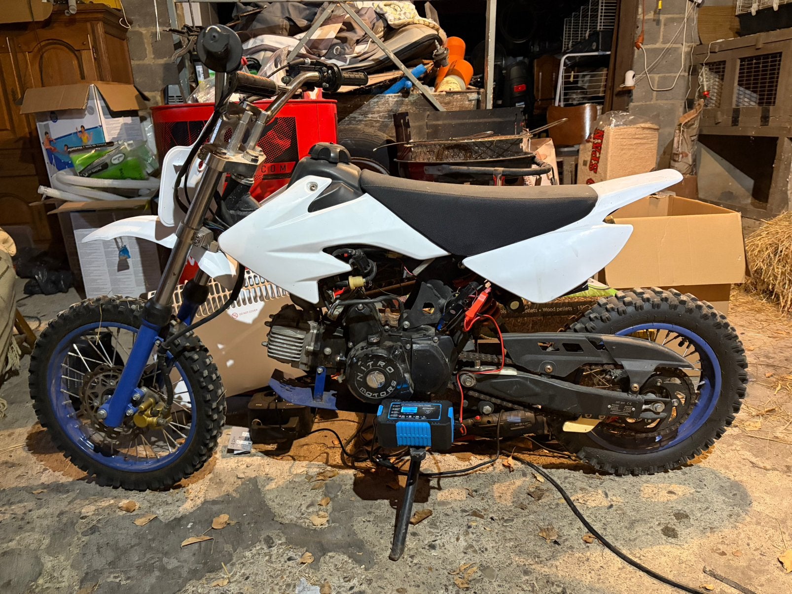 Pitbike 125cc, Ophalen, Gebruikt, 125 cc, Pitbike