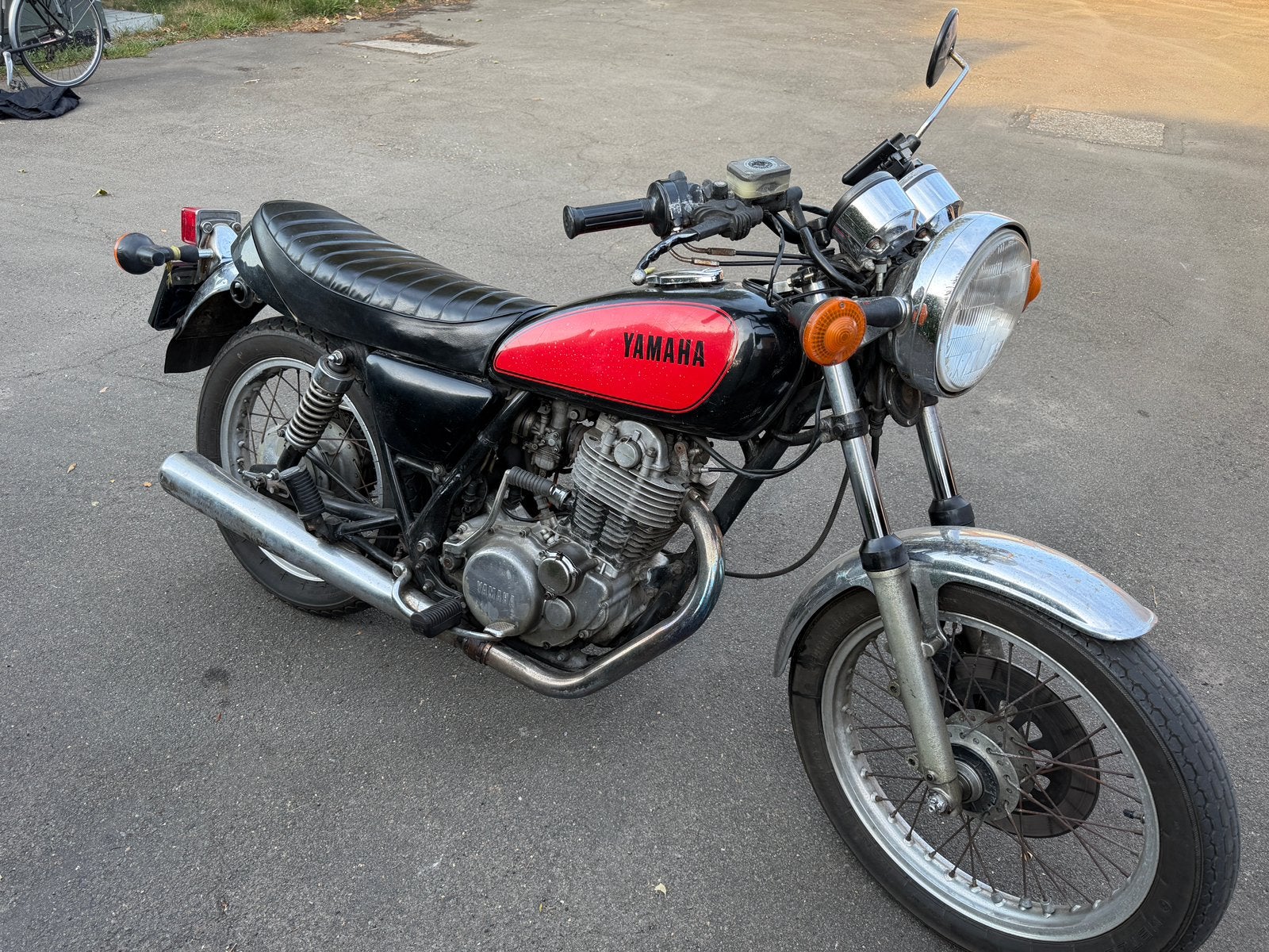 Yamaha SR500, Gebruikt, Overig, Minimaal motorrijbewijs A2, Handgeschakeld