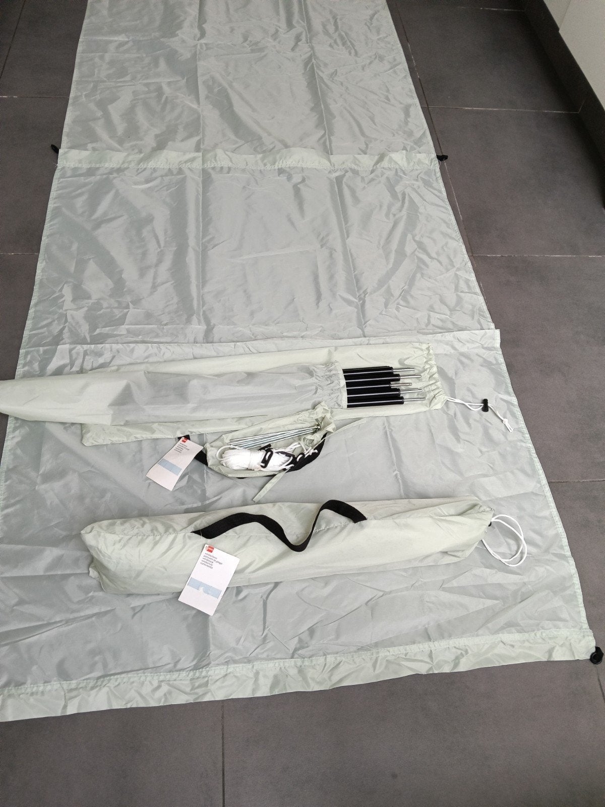 2 x nieuw windscherm van Hema. L 3,75 x H 1 m, Ophalen of Verzenden, Nieuw