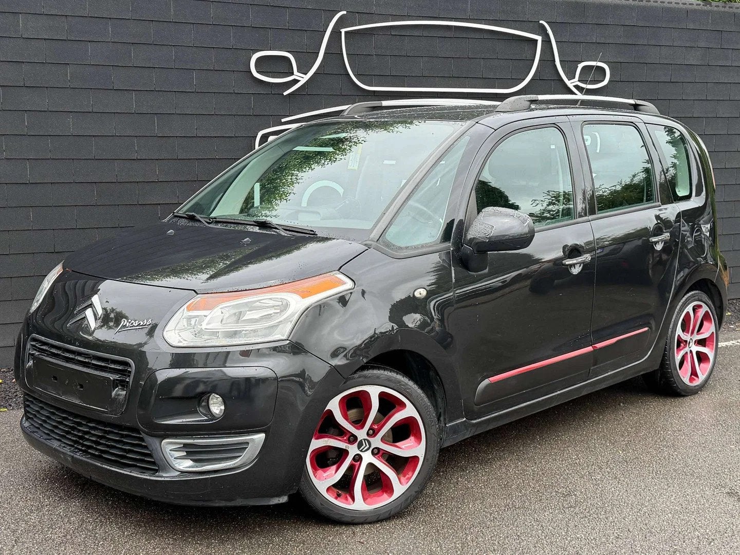 Citroën C3 Picasso 1.6 e-HDi+AIRCO CLIM AUTO+JANTES+EURO 5, Auto's, Euro 5, Stof, Gebruikt, Zwart