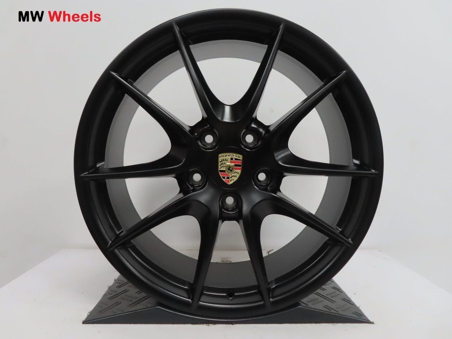 Originele Porsche Boxster Cayman 20 inch velgen satin zwart, Véhicule de tourisme, -, Utilisé, 20 pouces