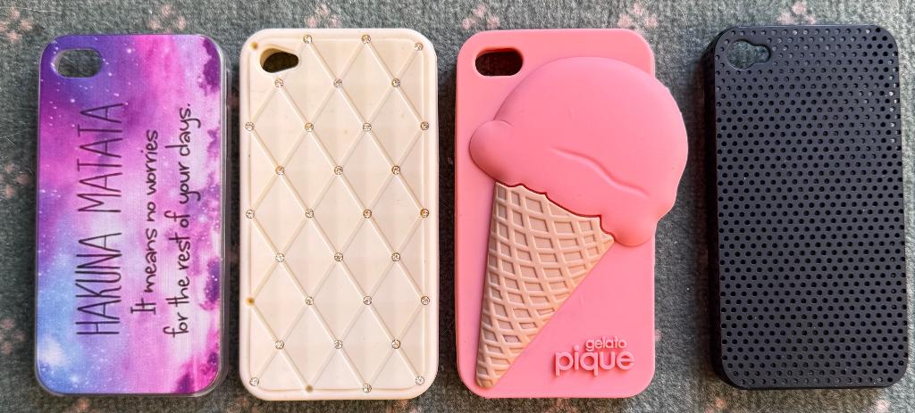 Coques pour iPhone du 4/4s au 7, Télécoms, Enlèvement, Comme neuf, IPhone 4