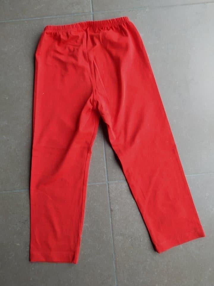 Toffe rode legging Filou & Friends maat 140 als nieuw, Kinderen en Baby's, Kinderkleding | Maat 140, Broek, Meisje, Ophalen of Verzenden