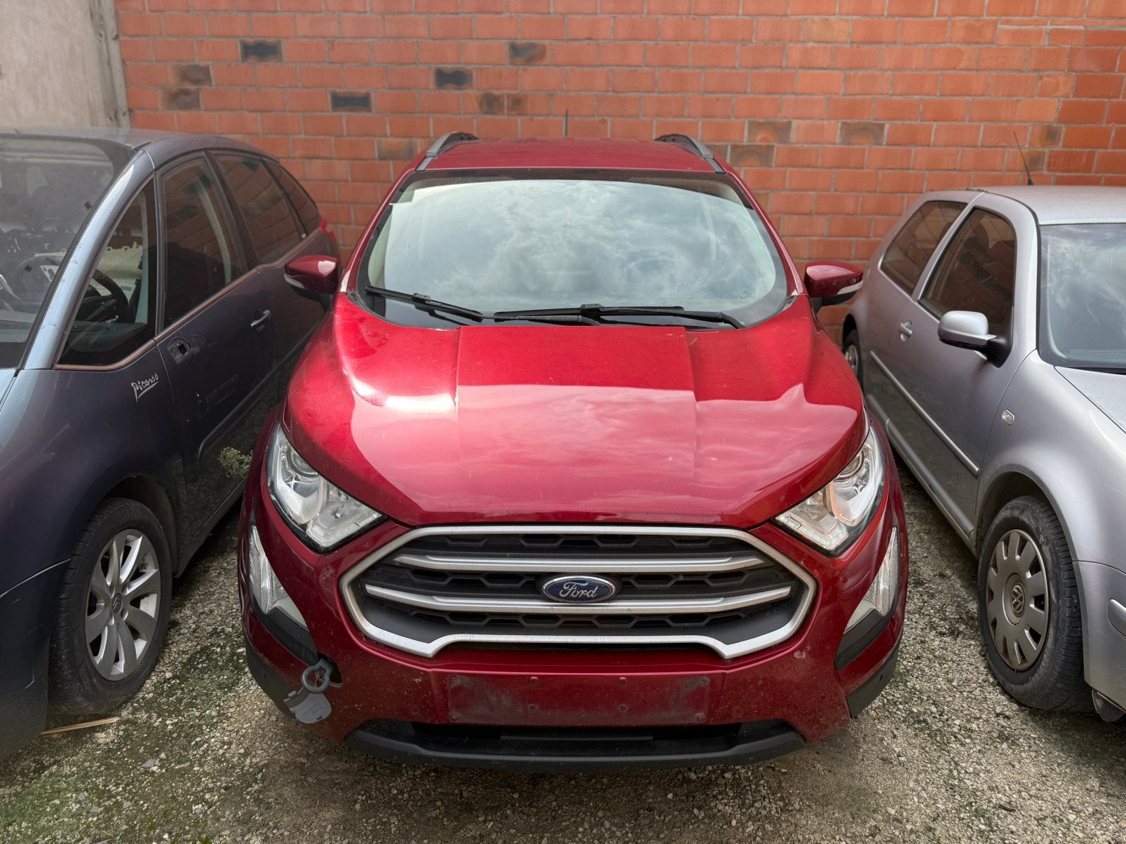 FORD ECOSPORT 1.0I 101PK️MOTEUR CASSÉ️MOTOR KAPOT️, Rouge, Achat, Euro 6, Boîte manuelle