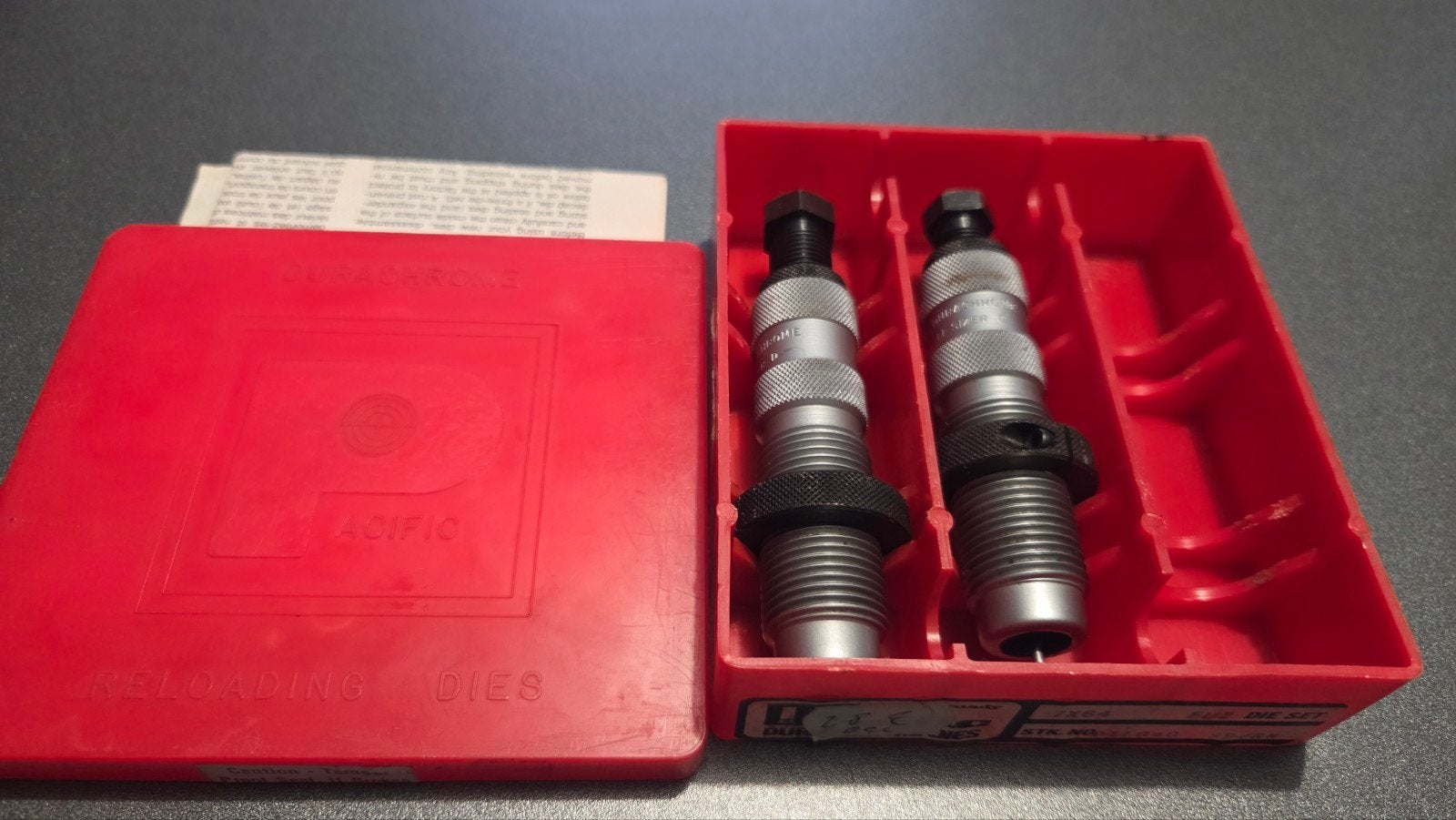 Rcbs/ gereedschap/ 7X64 fu2 die set, Enlèvement ou Envoi, Comme neuf