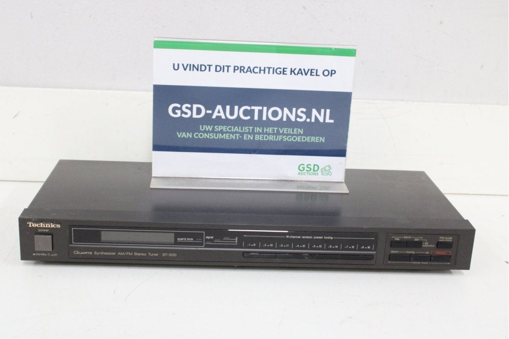 Technics AM/FM Stereo Tuner ST-500, Niet ingevuld, Niet ingevuld, Niet ingevuld