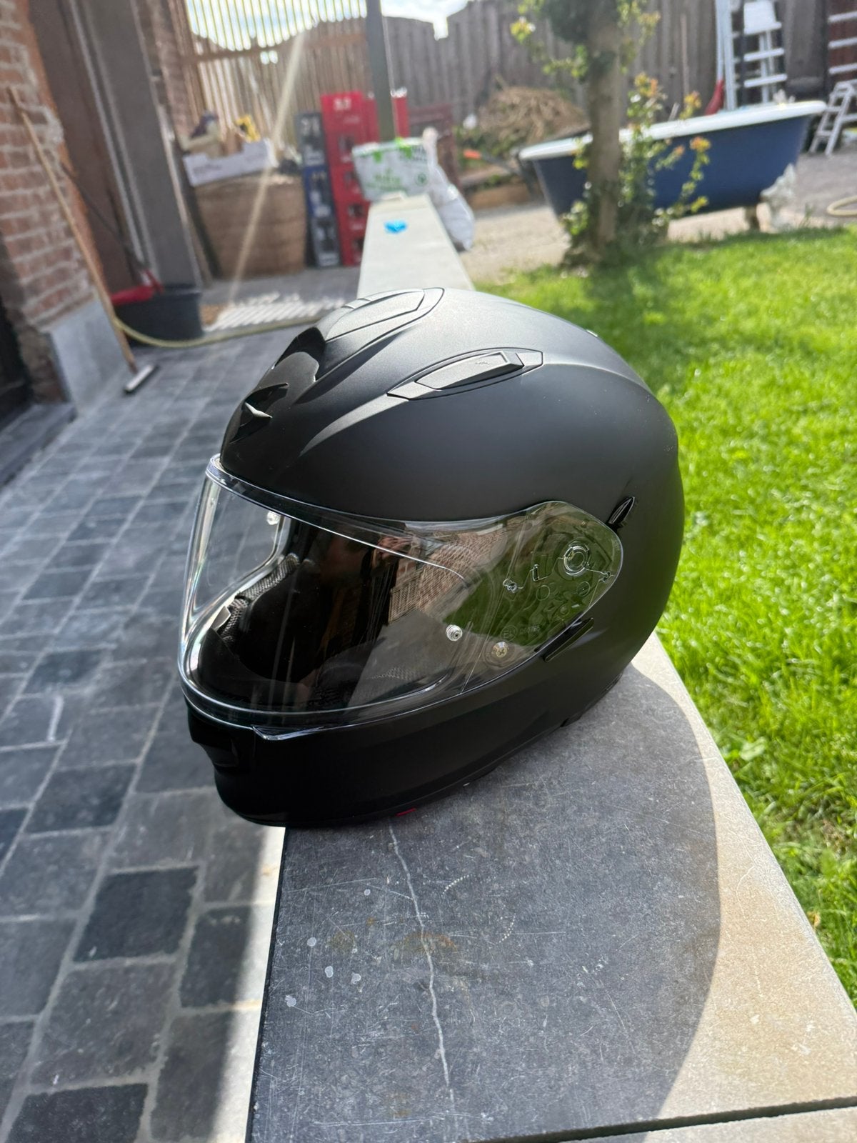 Helm xs  scorpion exo, Fietsen en Brommers, Brommerhelmen, Ophalen, Zo goed als nieuw