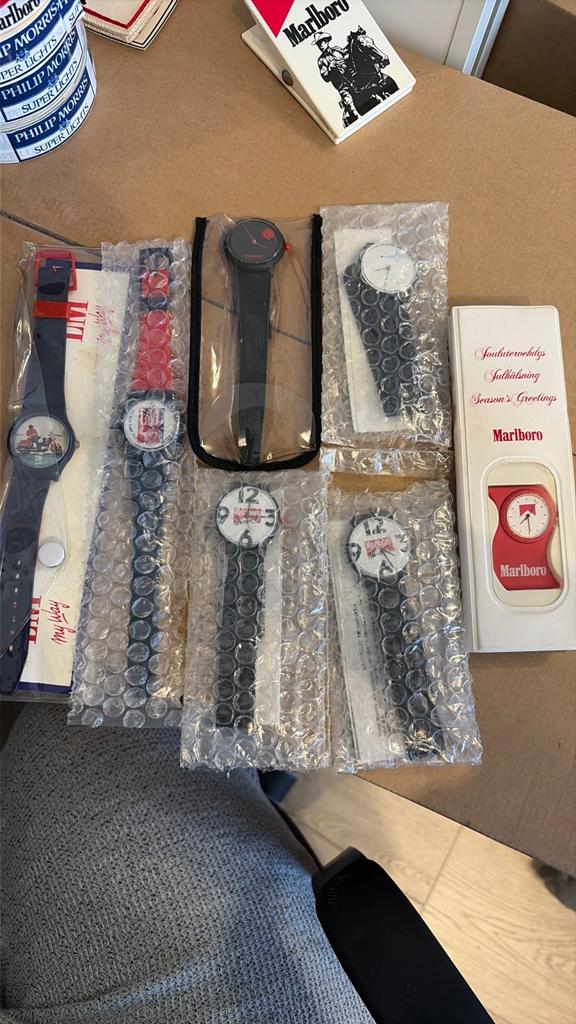 Montre marlboro,L&m,chimay,wanzl, Handtassen en Accessoires, Horloges | Kinderen, Ophalen of Verzenden, Zo goed als nieuw