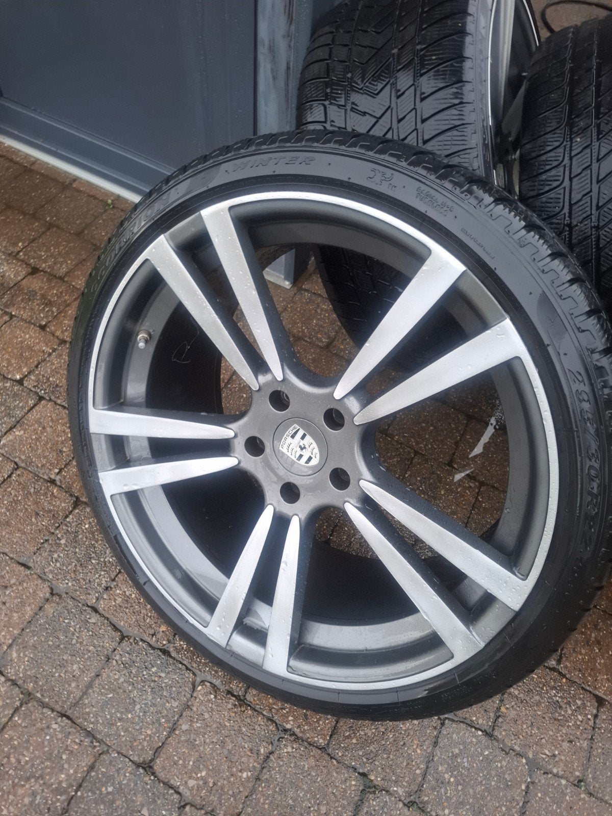 Roues de 22 po pour Porsche Cayenne/Panamera, Autos : Pièces & Accessoires, Enlèvement, Utilisé, Pneus hiver, Pneu(s)