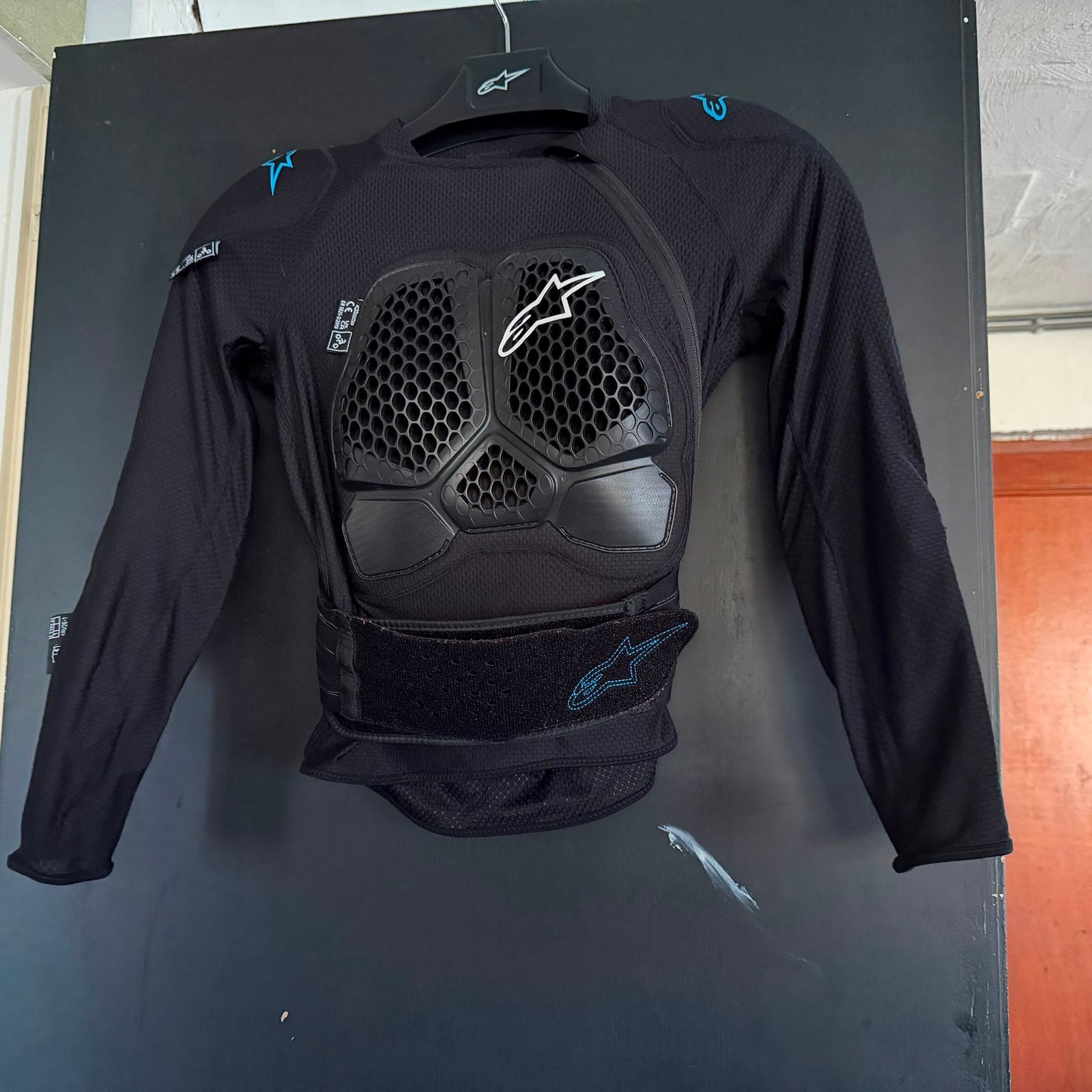 ALPINESTARS Protectorjas Stella Bionic Action V2 Zwart-Cyaan, Motoren, Ophalen, Dames