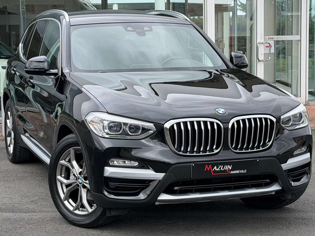 BMW X3 2.0 dA sDrive18 * X Line * Cuir * Caméra * Gar 1an *, Auto's, Automaat, Achterwielaandrijving, 4 cilinders, Lichtsensor