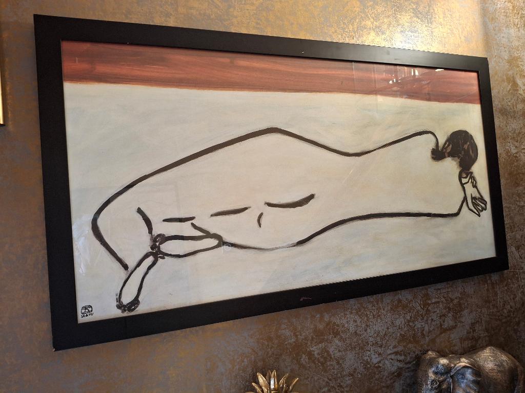 Sanju kunstprint, Ophalen
