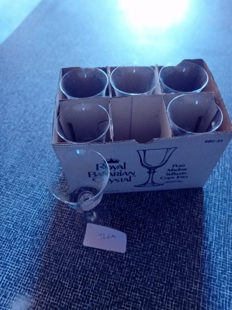 Verres à vin en cristal, Collections, Enlèvement, Neuf, Autres types