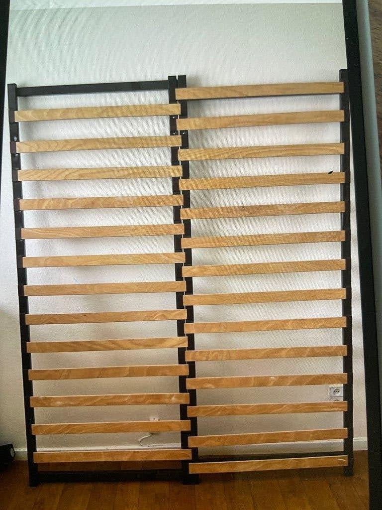 Sommier ingénieux petit ou grand lit, Comme neuf, Enlèvement, Sommier, 200 cm