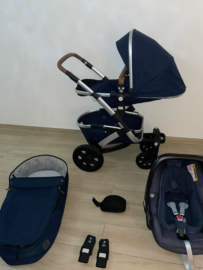 Joolz GEO 2 Parrot Blue kinderwagen 3-in-1 Complete, Ophalen, Babygeluk, Zo goed als nieuw, W