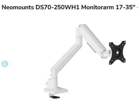 monitor arm neomounts, Computers en Software, Monitoren, Ophalen, Nieuw