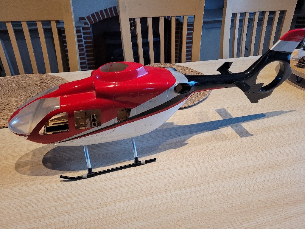 Fuselage BK 17 pour hélicoptère de taille 450, Enlèvement, Neuf, Hélicoptère