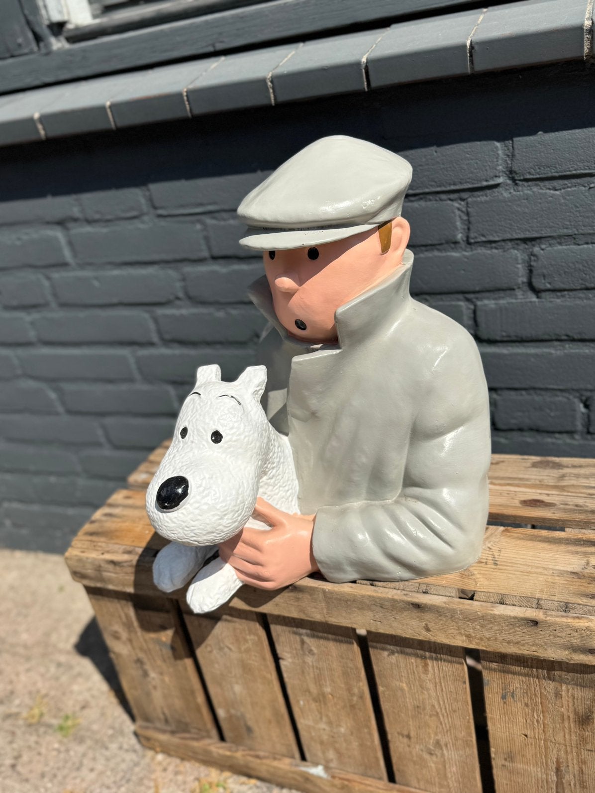 Buste de Tintin et Bobbie, Collections, Enlèvement, Utilisé, Humain