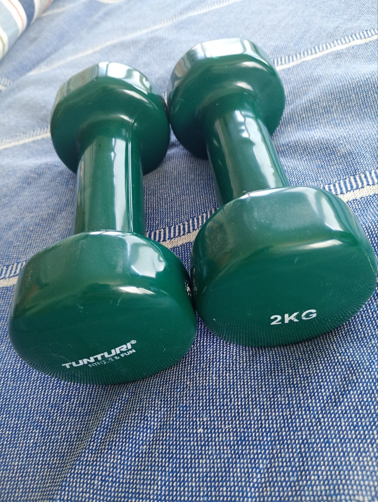 Dumbbell Tanturi 2 X 2kg set, Sports & Fitness, Enlèvement ou Envoi, Haltère