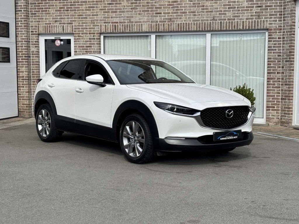Mazda CX-30 2.0 M-HYBRID SKYCRUISE / Automaat / 41000km, Autos, Mazda, Entreprise, Entretenue par le concessionnaire, Noir, 5 portes