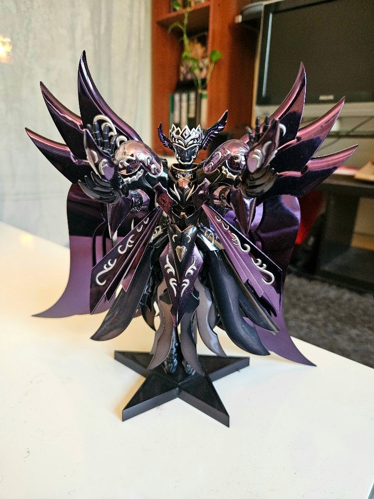 Saint Seiya Myth Cloth - Thanatos God Cloth ( + stand ), Enlèvement ou Envoi, Comme neuf, Fantasy