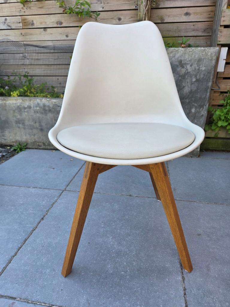 6 chaises de style scandinave, Enlèvement, Utilisé, Synthétique