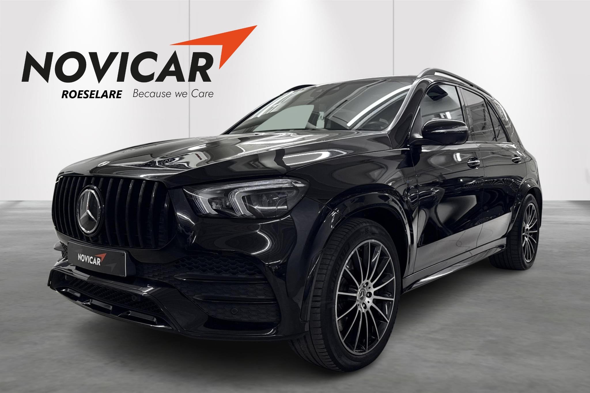 Mercedes-Benz GLE GLE 350 de 4MATIC AMG Line, Auto's, Stof, Gebruikt, Zwart, GLE