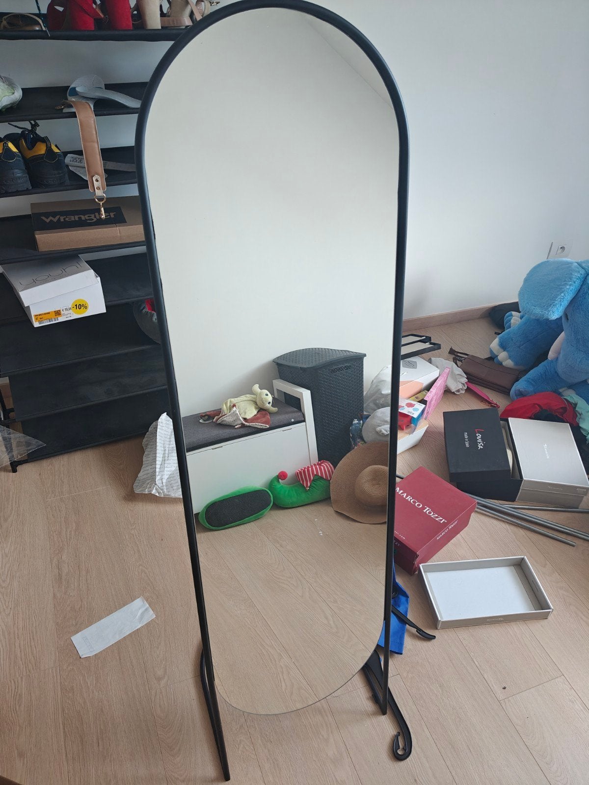 staande spiegel, Huis en Inrichting, Woonaccessoires | Spiegels, Ophalen