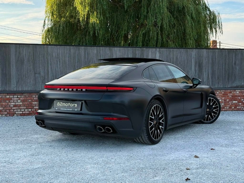 Porsche Panamera 4/modèle 2024/Pano/PPP mat/pdls+/2.9 V6, Autos, Cuir, Achat, Entretenue par le concessionnaire, 6 cylindres