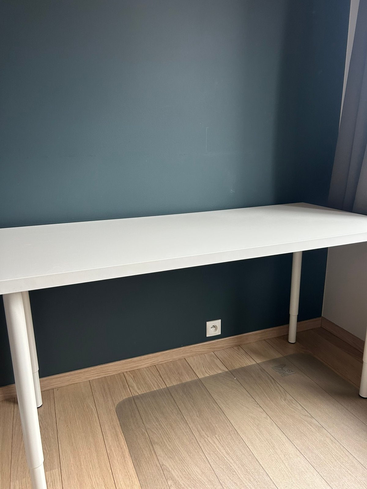 Bureau IKEA 140x60cm, Ophalen, Gebruikt, IKEA, 140 cm