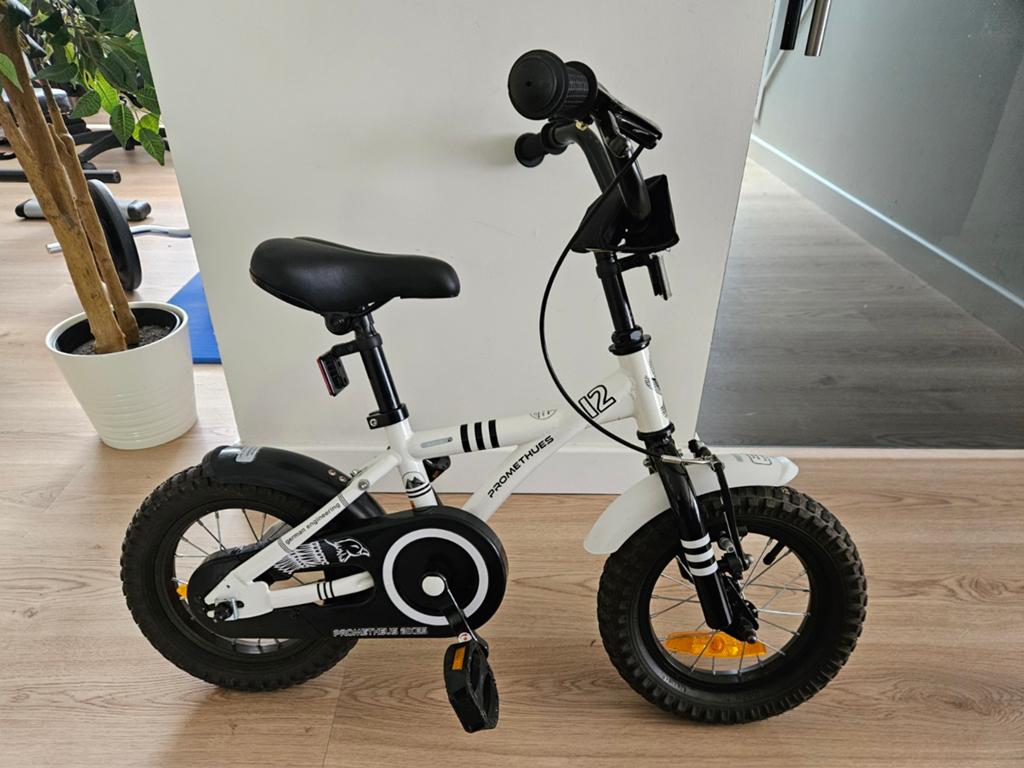 Fiets kleuter 3-5j PROMETHEUS, Fietsen en Brommers, Ophalen, Zijwieltjes