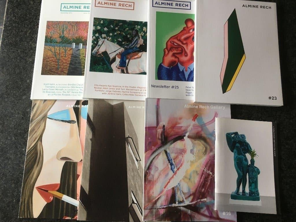 8 Almine Rech Newsletter boeken , Boeken, Ophalen of Verzenden