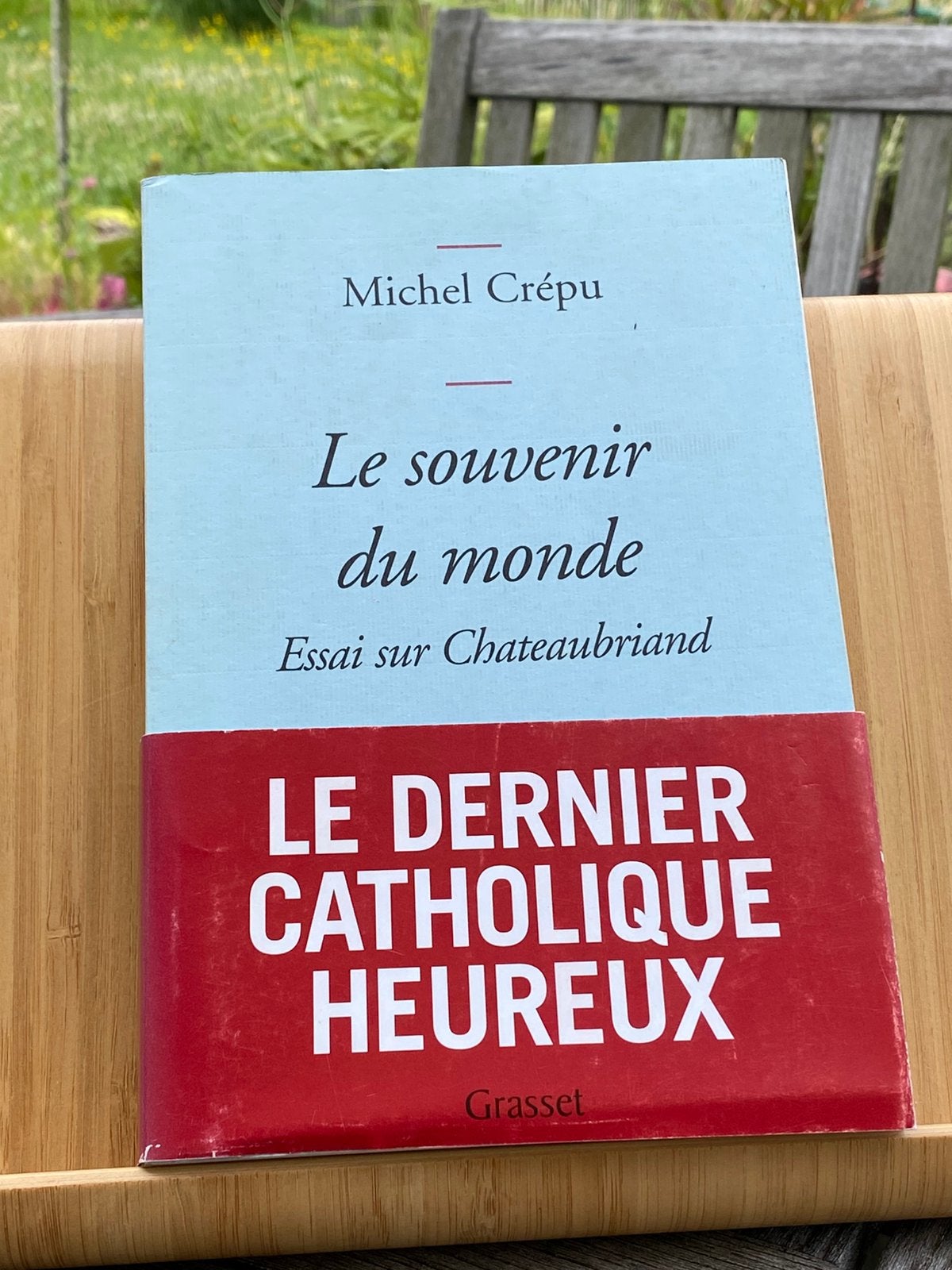 Le souvenir du monde. Michel Crépu . Efitions Grasset ., Livres, Essais, Chroniques & Interviews, Enlèvement ou Envoi, Utilisé