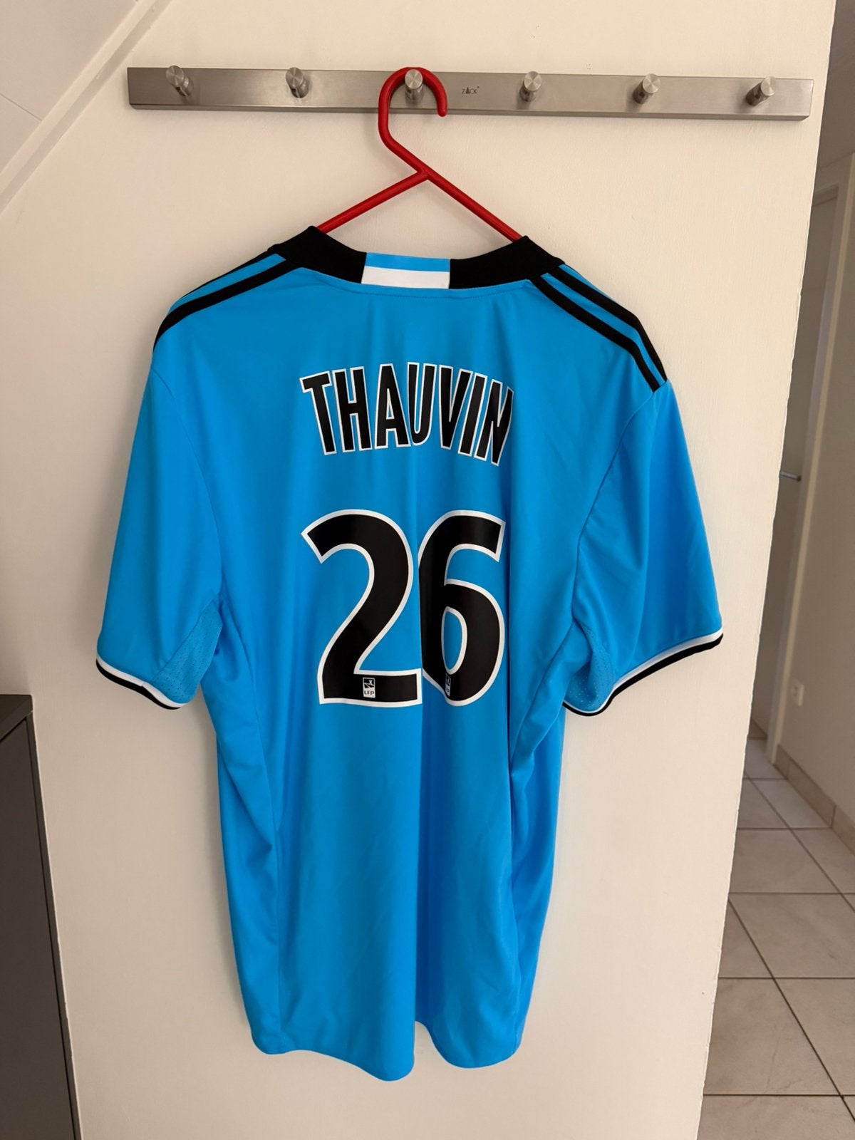 Thauvin #26 - Marseille 2016-17 Derde shirt, Sports & Fitness, Football, Plus grand que la taille XL, Enlèvement ou Envoi, Comme neuf