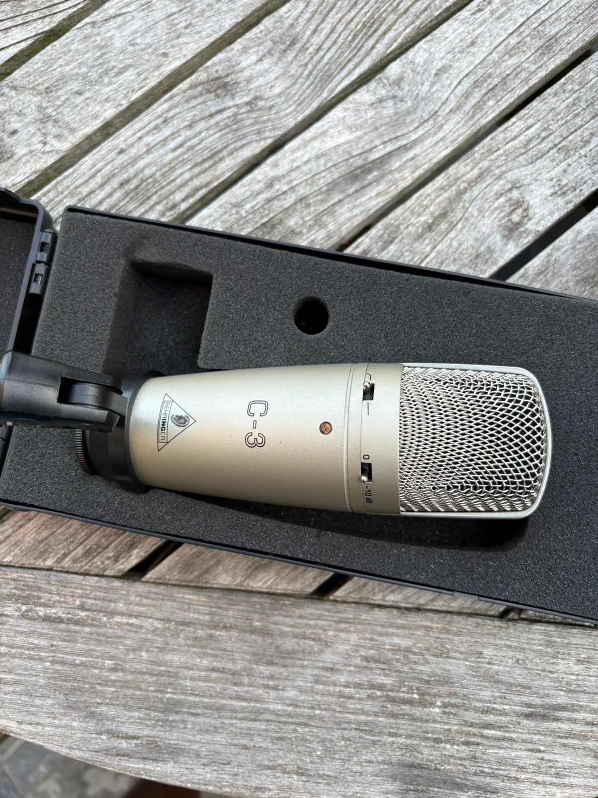 Behringer C3 groot membraan mic, Muziek en Instrumenten, Microfoons, Ophalen, Zo goed als nieuw, Zangmicrofoon