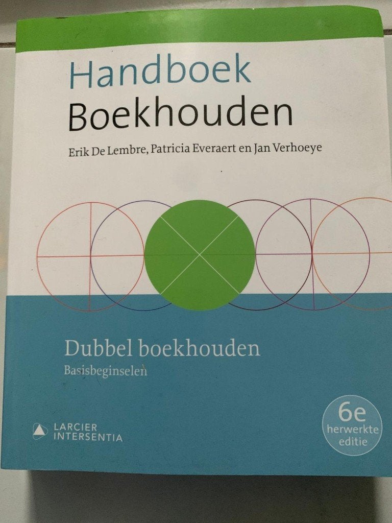 Handboek boekhouden, Boeken, Economie, Management en Marketing, Ophalen, Gelezen