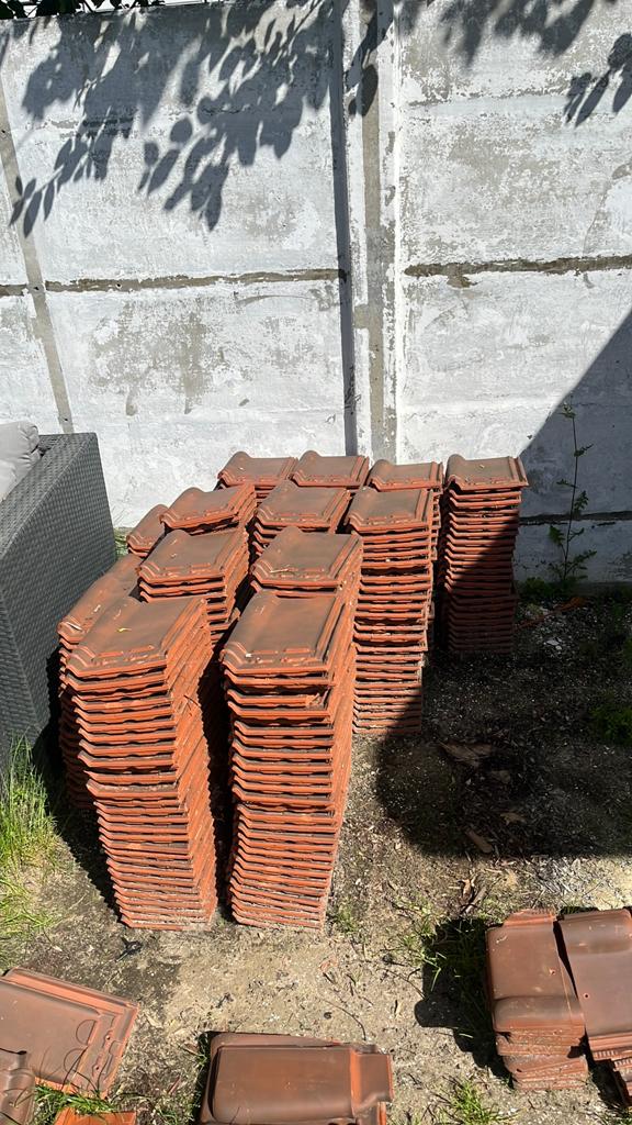 Dakpannen koramik 44 stormpan, Ophalen, Zo goed als nieuw, Dakpannen
