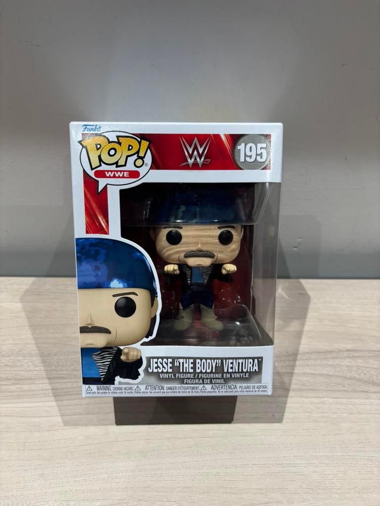 Funko Pop WWE #195 Jesse “The Body” Ventura – Vinyl Figure, Ophalen of Verzenden, Zo goed als nieuw