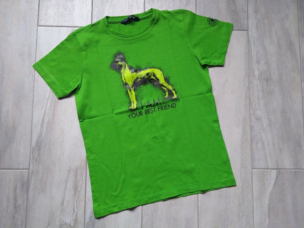 ★ M140 - T-shirt I'AM, Ophalen of Verzenden, Zo goed als nieuw, Jongen, Shirt of Longsleeve