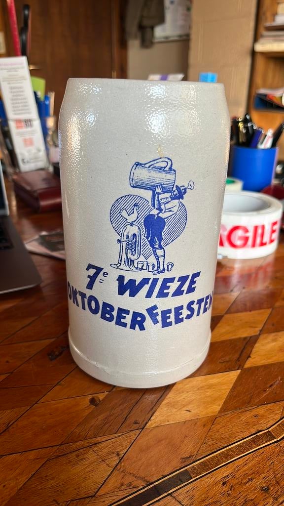 Chope wieze 7e oktoberfeesten 1l, Enlèvement ou Envoi, Comme neuf