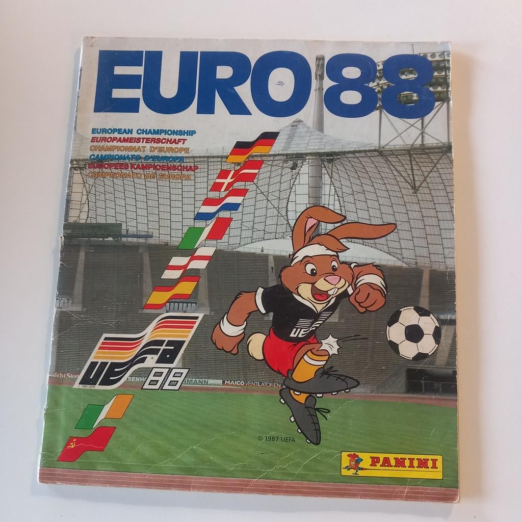 Album Panini Euro 88 complet, Enlèvement ou Envoi