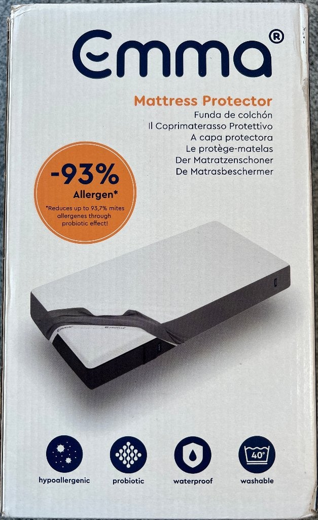 Emma matrasbeschermer, Anti-allergisch, Eenpersoons, Matrasbeschermer, Nieuw