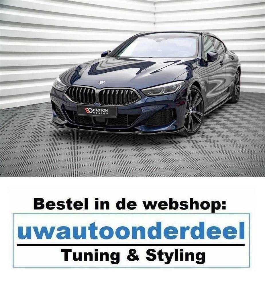 Maxton Spoiler Voorspoiler Lip Splitter Voor Bmw 850i Gran C, Envoi