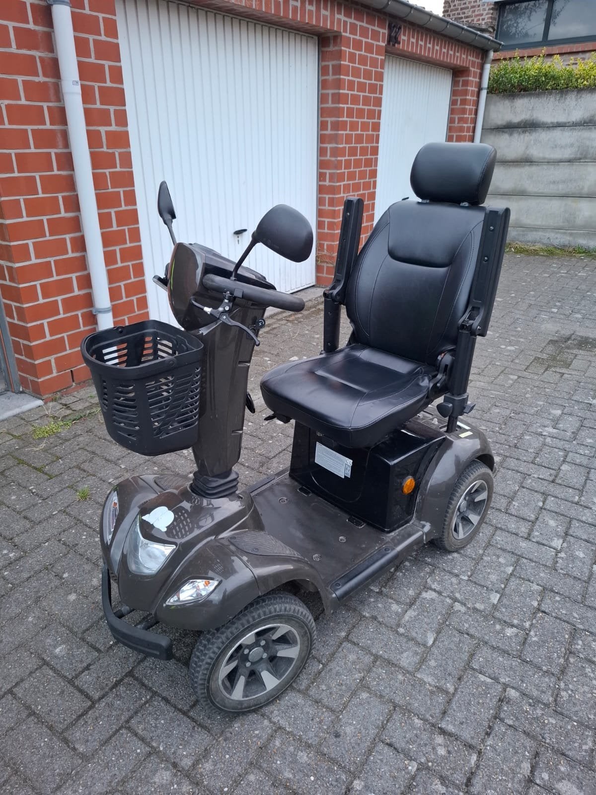 Scootmobiel, Ophalen, Gebruikt