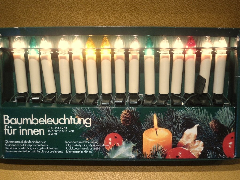 Oude vintage kerstlampjes., Enlèvement, Utilisé