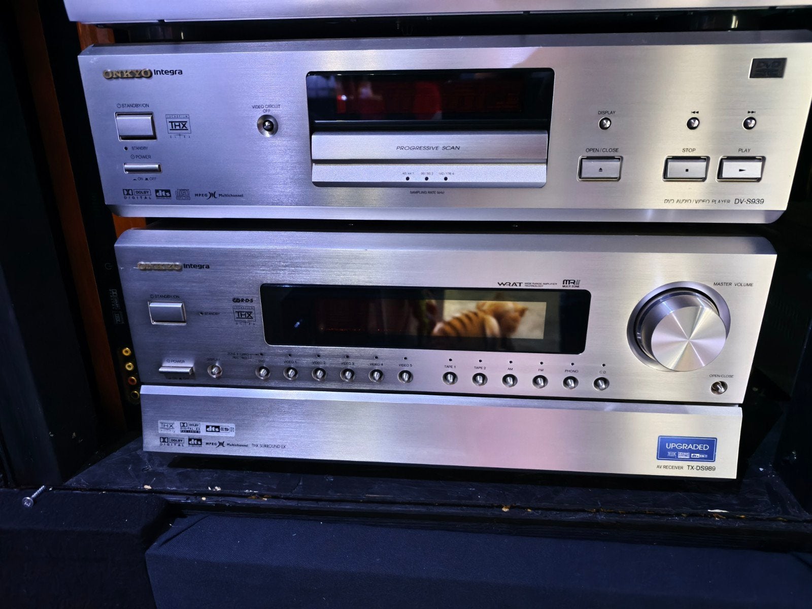 Onkyo Tx ds989 et DVD 939, Enlèvement