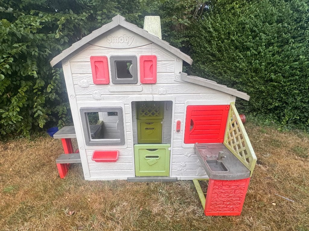 Smoby Friends House, speelhuis - ophalen in De Haan, Kinderen en Baby's, Ophalen, Gebruikt, Kunststof